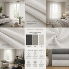 Load image into Gallery viewer, Atmosphere Sheer Curtaining Fabric
