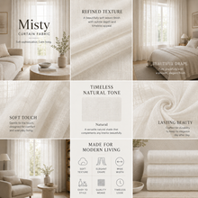 Load image into Gallery viewer, Misty Sheer Curtaining Fabric