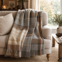Load image into Gallery viewer, Stirling Throw in Stonehaven | Oversized Wool Rich Throw