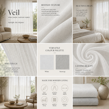 Load image into Gallery viewer, Veil Curtaining Fabric