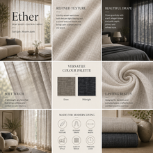 Load image into Gallery viewer, Ether Curtaining Fabric