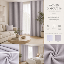 Load image into Gallery viewer, Woven Dimout 99 Curtain Fabric