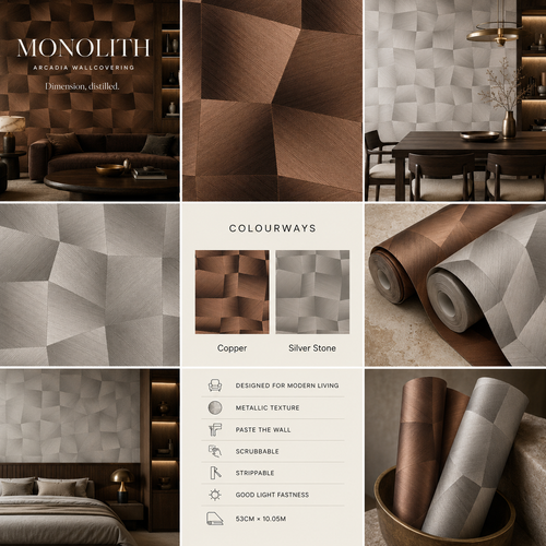 Monolith Abstract Geometric Wallpaper