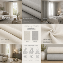 Load image into Gallery viewer, Breezy Curtaining Fabric