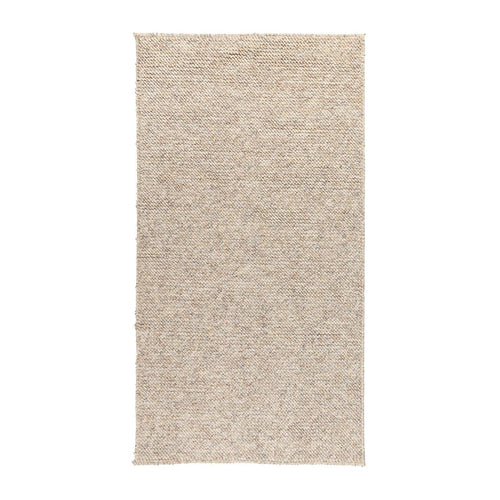 Chunky Greige Washable Compact Runner