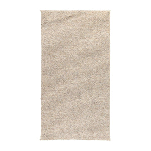 Chunky Greige Washable Compact Runner