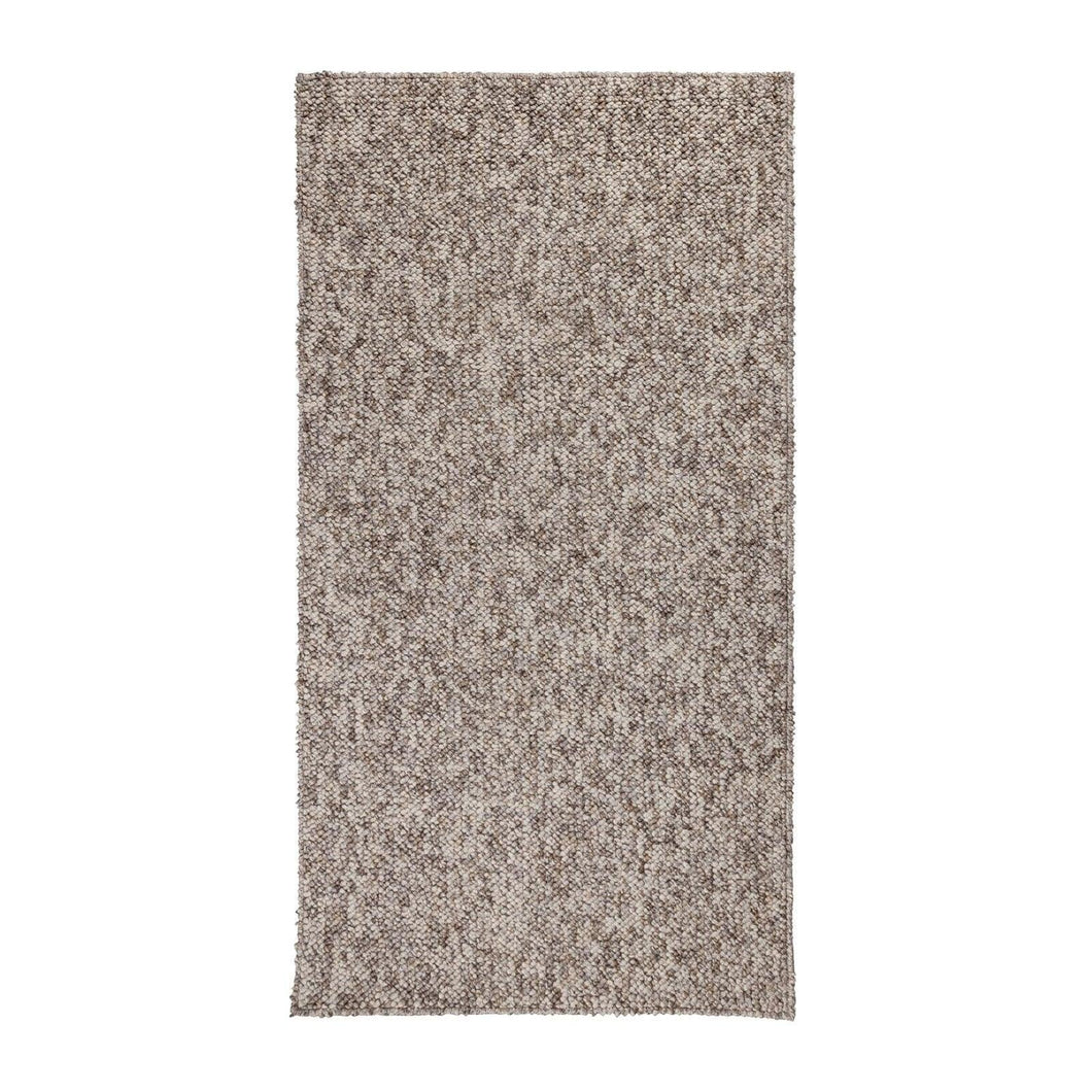 Chunky Stone Washable Compact Runner