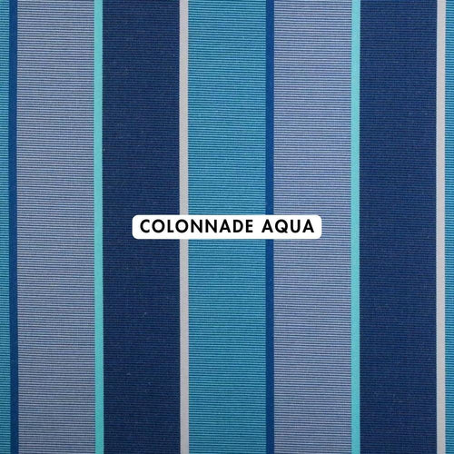 Colonnade Aqua Outdoor Fabric