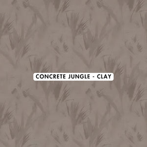 Concrete Jungle Clay Wallpaper