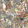 Dosel Toronto Fog - 100% Polyester - 300cm Wide