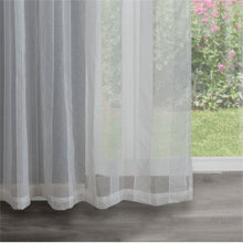 Load image into Gallery viewer, Sunshine Unlined Wave Sheer Curtain