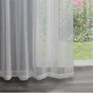 Sunshine Unlined Wave Sheer Curtain