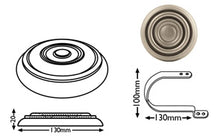 Load image into Gallery viewer, Daisy Tieback with U-Arm