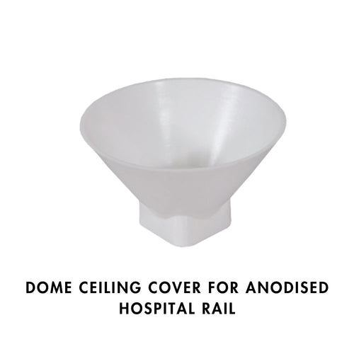Dome Ceiling Cover for Anodised Hospital Rail