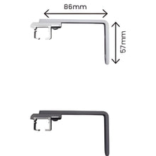 Load image into Gallery viewer, Emperor Single Wave Rail - Wall Fixed incl Brackets