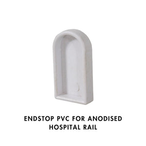 Endstop PVC for Anodised Hospital Rail