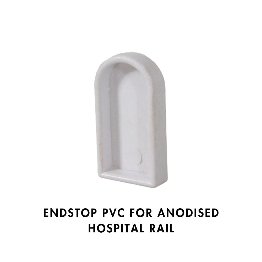 Endstop PVC for Anodised Hospital Rail