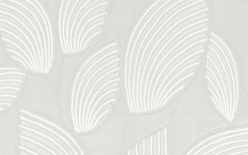 Floating Leaf Beige Translucent Roller Blind