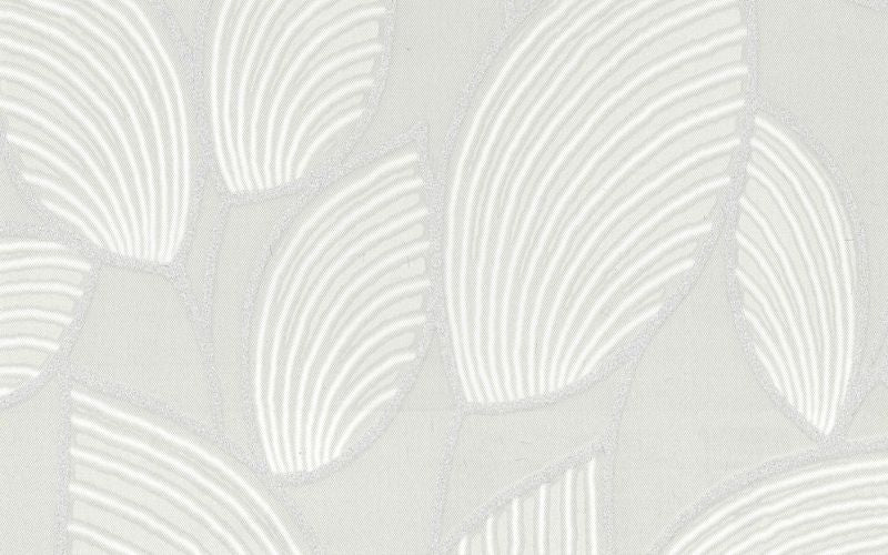 Floating Leaf Beige Translucent Roller Blind