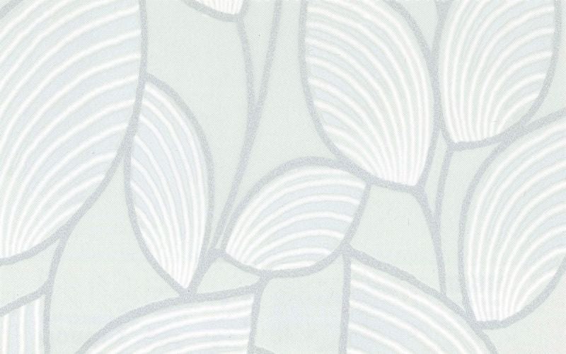 Floating Leaf Grey Translucent Roller Blind