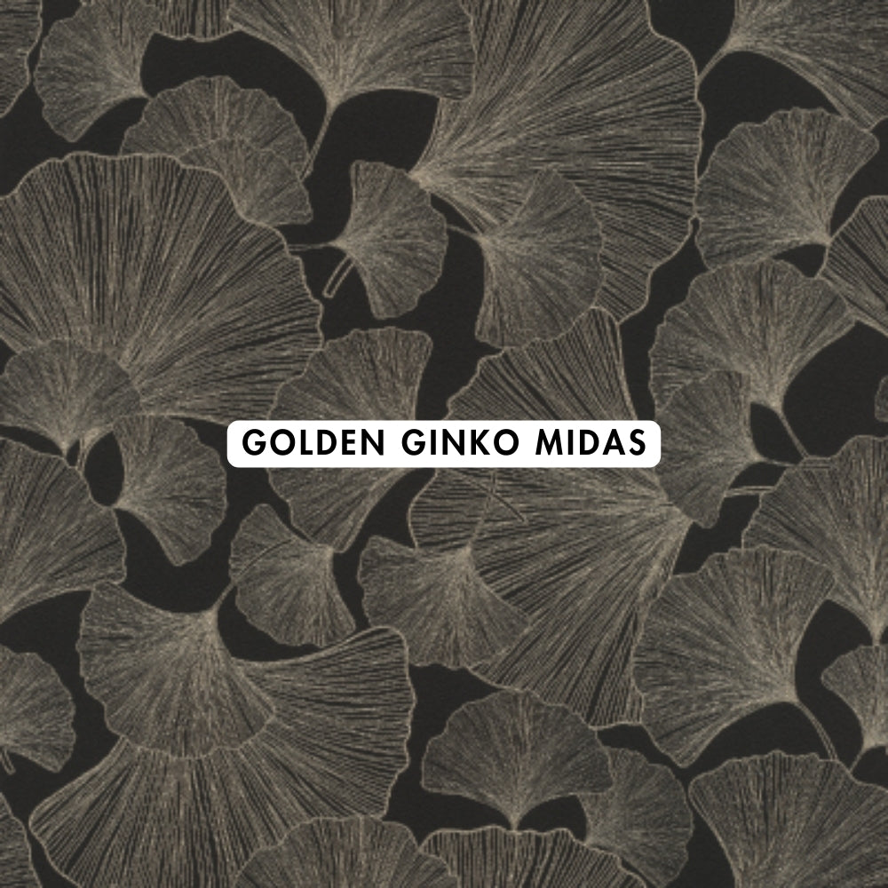 Golden Ginko Midas Wallpaper