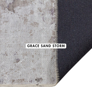 Grace Sand Storm Abstract Rug