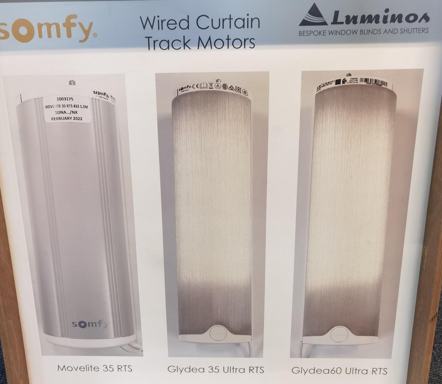 Somfy Standard Motorised Single track with Movelite 35 Rts Motor