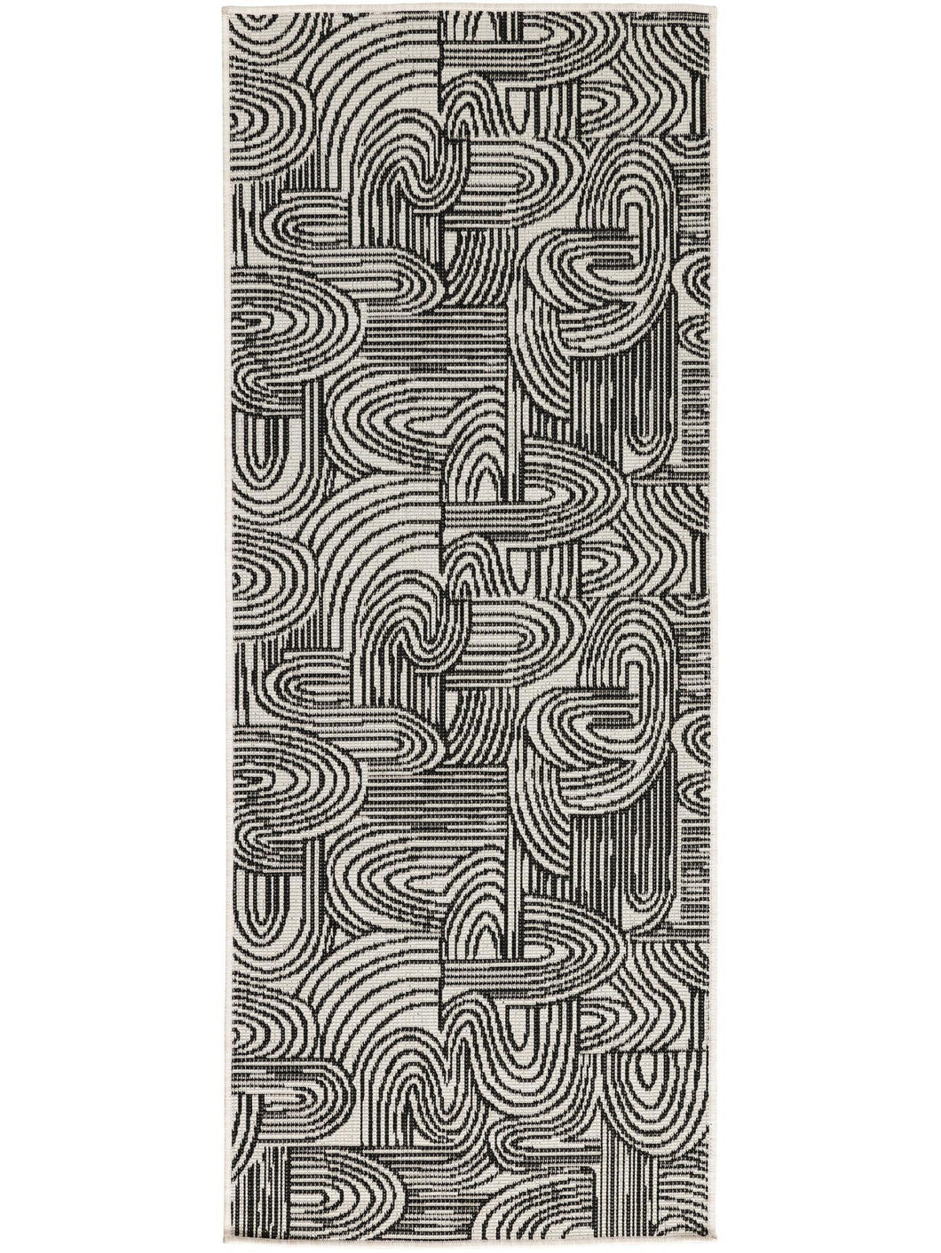 Kinky Black Snails Reversible Kitchen Runner