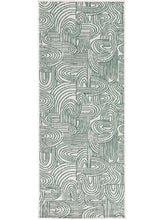 Load image into Gallery viewer, Kinky Green Bay Reversible Kitchen Runner