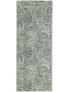 Kinky Green Bay Reversible Kitchen Runner