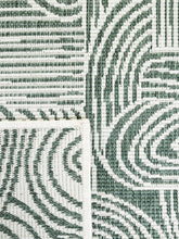 Load image into Gallery viewer, Kinky Green Bay Reversible Kitchen Runner