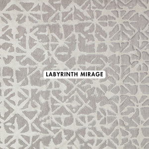 Labyrinth Mirage Abstract Rug