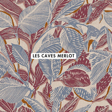 Les Caves Merlot Outdoor Fabric