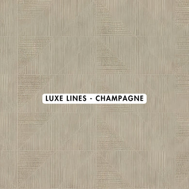 Luxe Lines Champagne Wallpaper