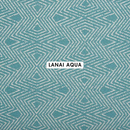 Lanai Aqua Outdoor Fabric