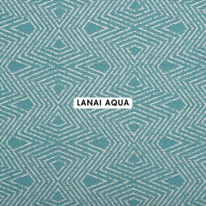 Lanai Aqua Outdoor Fabric