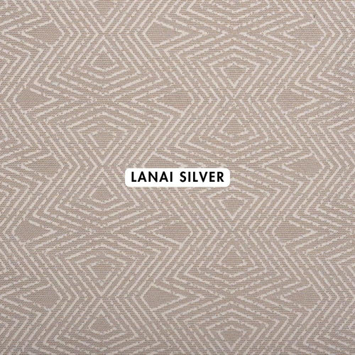 Lanai Silver Outdoor Fabric
