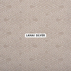 Lanai Silver Outdoor Fabric