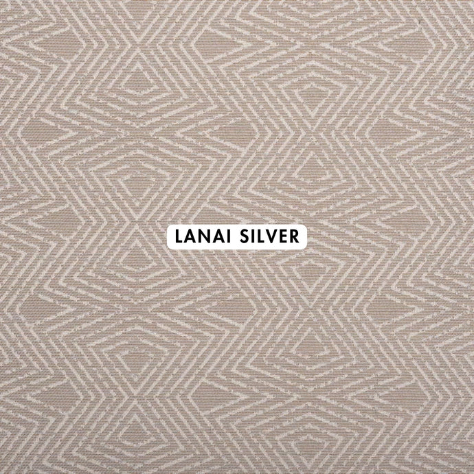 Lanai Silver Outdoor Fabric