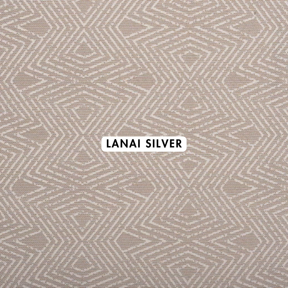 Lanai Silver Outdoor Fabric