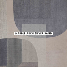 Load image into Gallery viewer, Marble Arch Silver Sand Geometric Rug