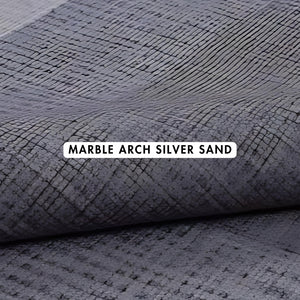 Marble Arch Silver Sand Geometric Rug