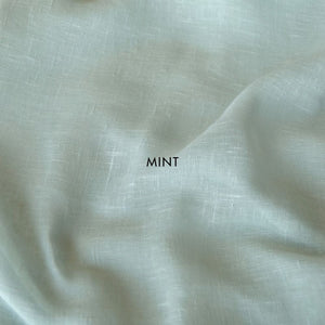 Muslin Taped Curtain (Lined) (Sheer) by Stuart Graham