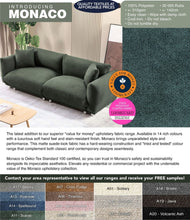 Load image into Gallery viewer, Monaco Suede-Look Upholstery Fabric