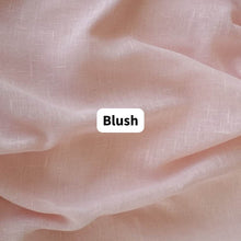 Load image into Gallery viewer, Muslin Tape Sheer Curtain (Lined) - CurtainWorld.Online