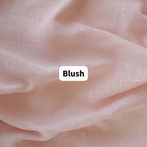 Muslin Tape Sheer Curtain (Lined) - CurtainWorld.Online