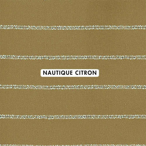 Nautique Citron Outdoor Fabric