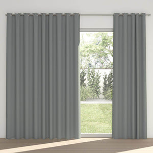 Night Time Eyelet Curtain (80% Blockout) - CurtainWorld.Online