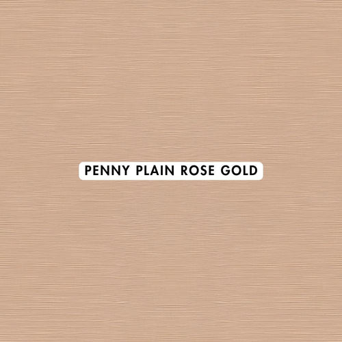Penny Plain Rose Gold Wallpaper