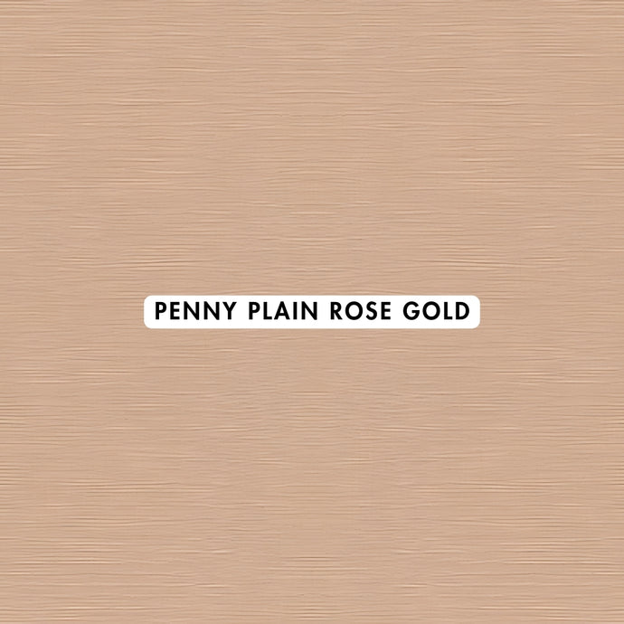 Penny Plain Rose Gold Wallpaper